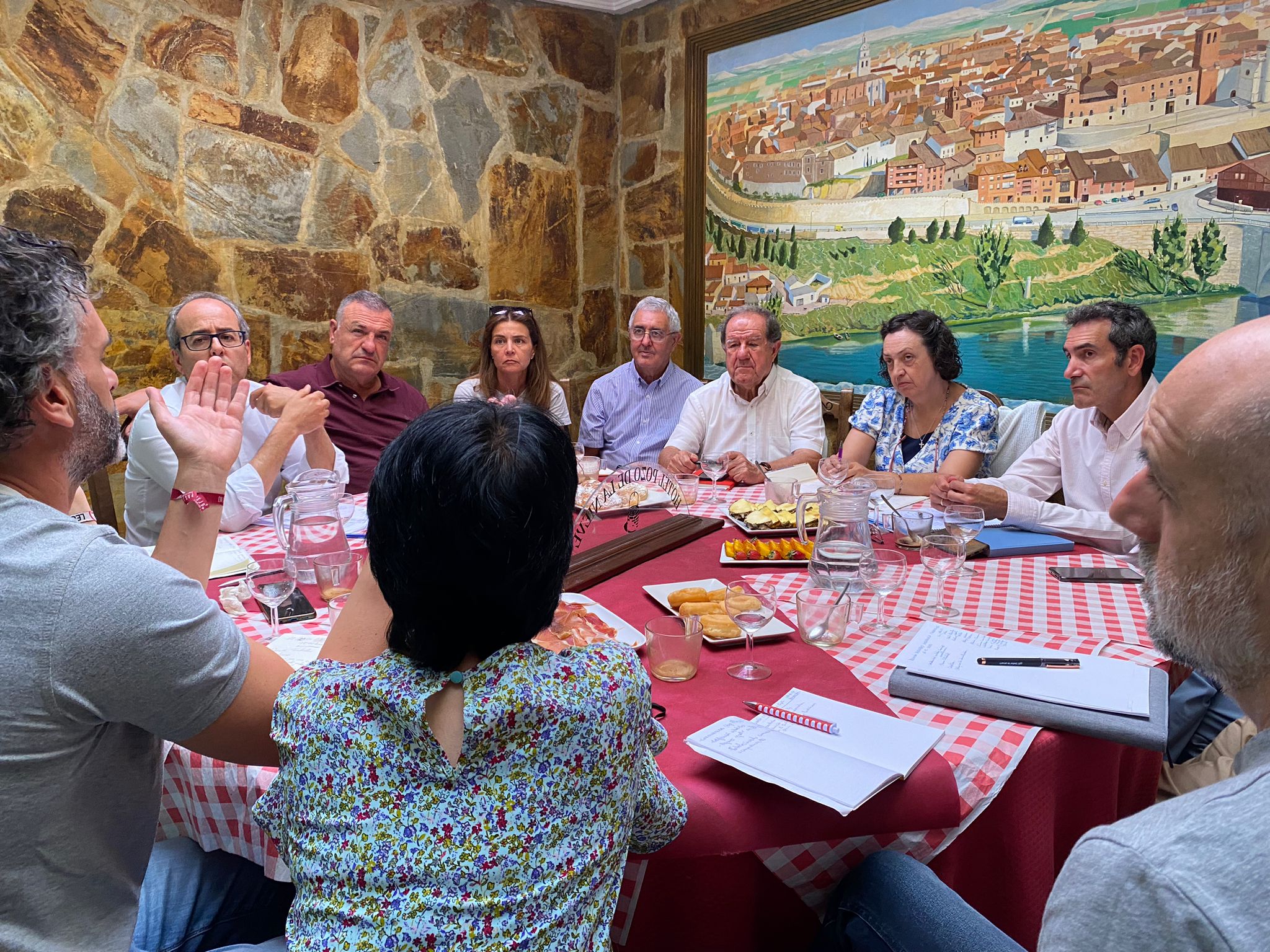 Reunión de delegados de Enseñanza en Tordesillas (Valladolid) para analizar el inicio de curso 2024/25