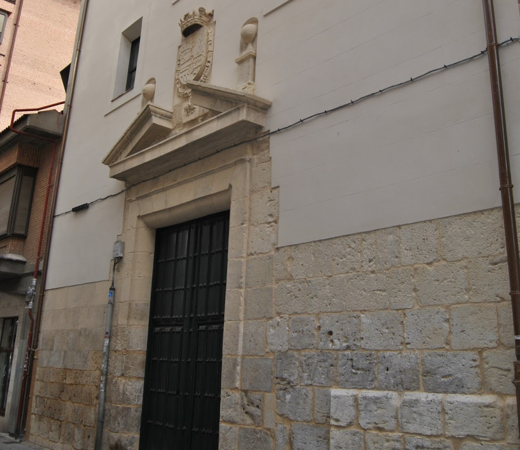 Fachada de la Iglesia del Rosarillo de Valladolid antes de las obras de restauración