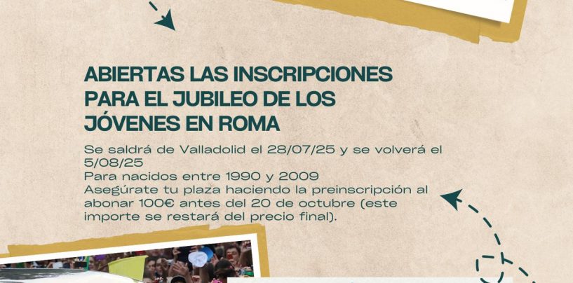 Abierto el plazo de inscripción para el Jubileo de los Jóvenes en Roma