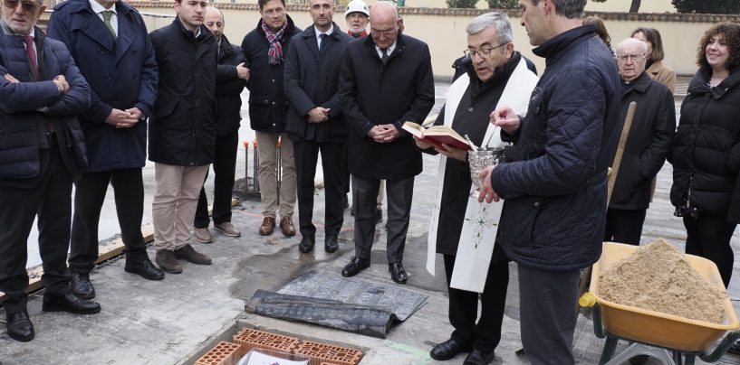 La Fundación Emilio Álvarez Gallego pone la primera piedra del nuevo Colegio Obra Social del Santuario