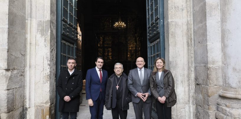 Iglesia y Administración pública, unidas para cofinanciar la reconstrucción de la cúpula de la Vera Cruz